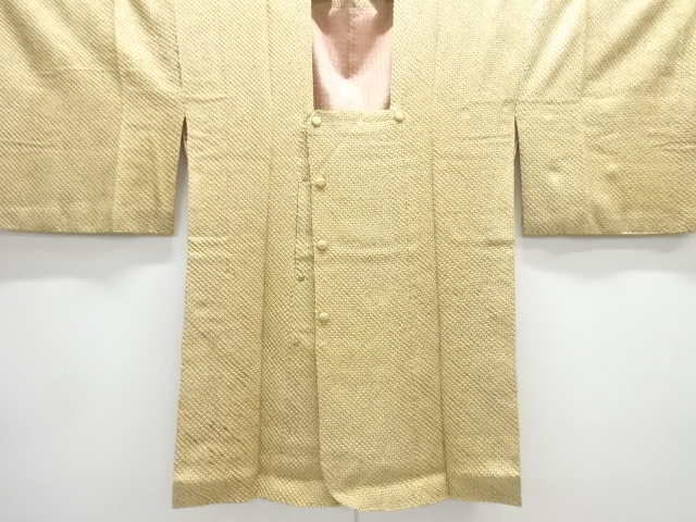 JAPANESE KIMONO / MICHIYUKI COAT / SILK / ALL SHIBORI